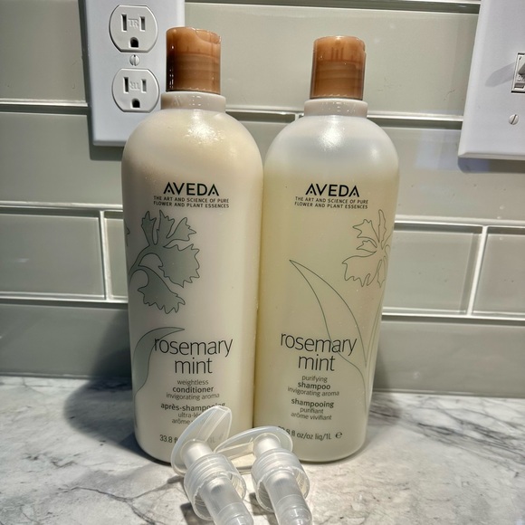 Aveda Rosemary Mint Shampoo and Conditioner Set - Picture 1 of 2